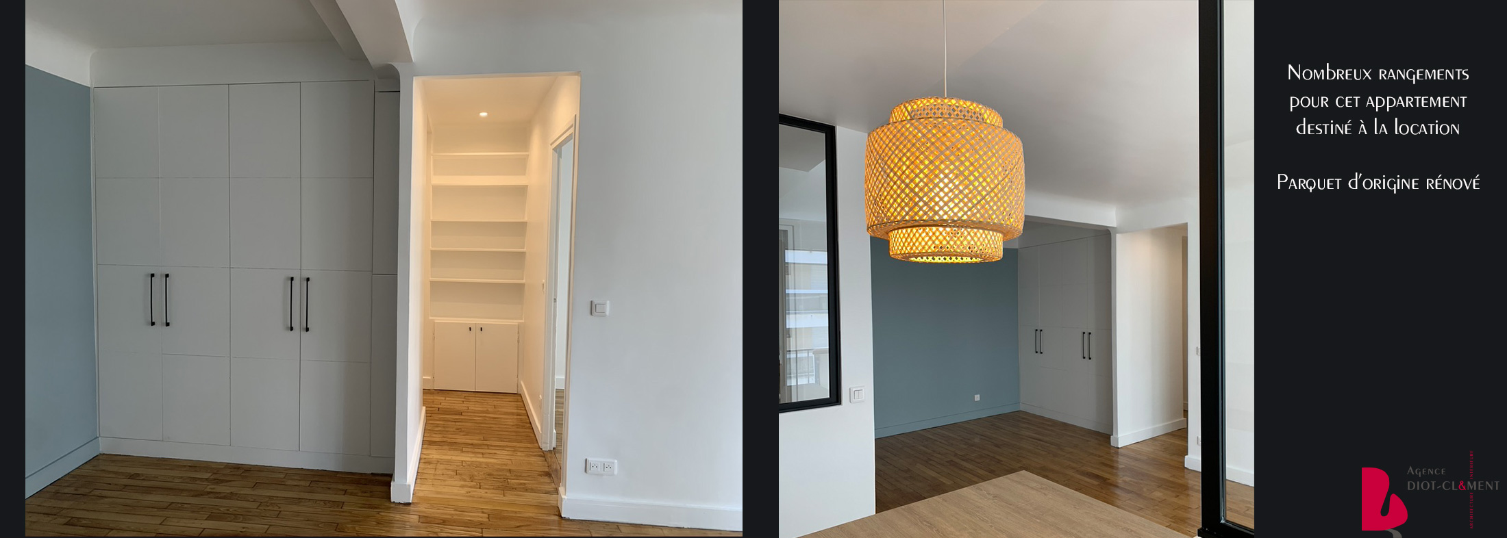Salon du projet Le Ruyet, réalisation de l'Agence Diot-Clément